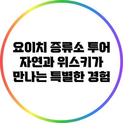 요이치 증류소 투어: 자연과 위스키가 만나는 특별한 경험